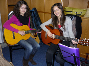 Gitarrensch&uuml;lerinnen
